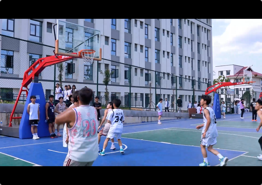 热血行动，篮下青春正当时。PP电子游戏网站3v3篮球赛火热进行中！